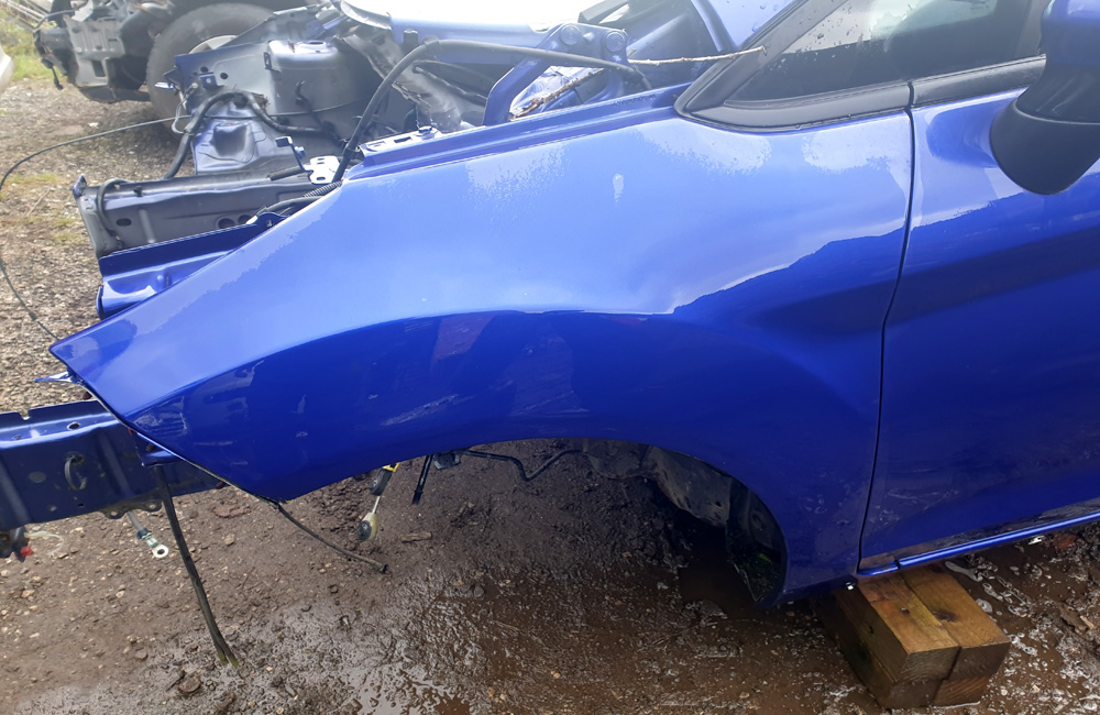 Ford Fiesta ST-3 wing passenger side front